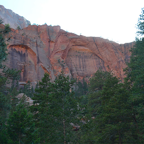 Kolob Arch from viewpoint