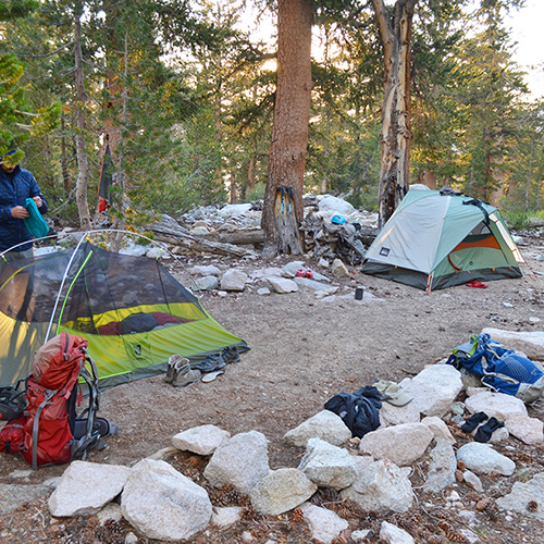 Shepherd Pass Anvil Camp